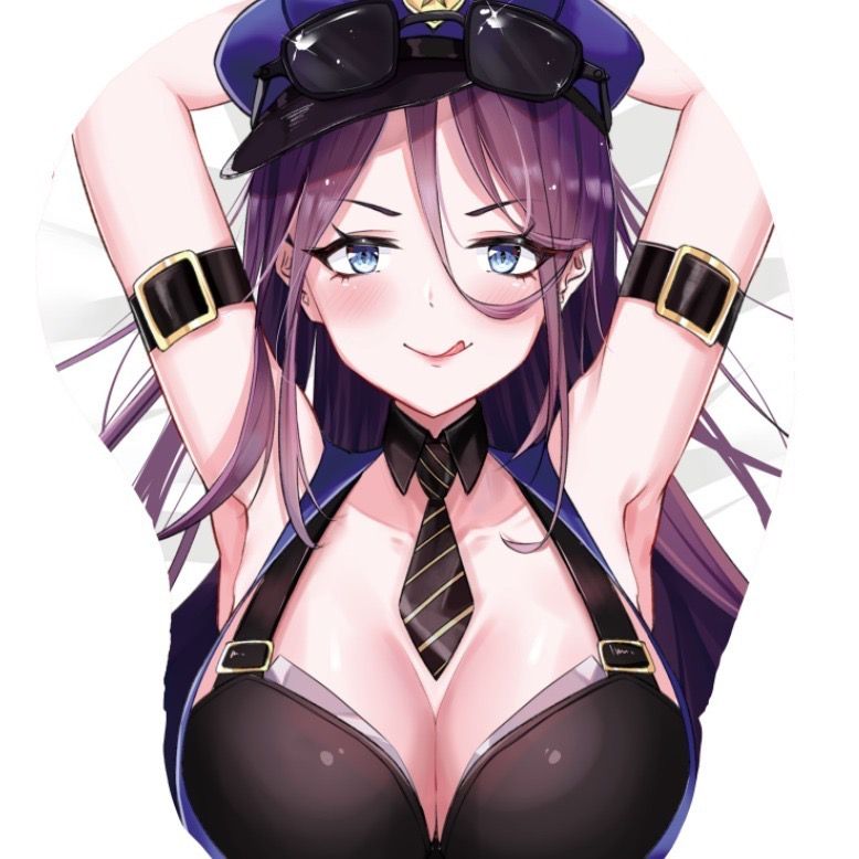 League of Legends Caitlyn 3D Mouse Pad