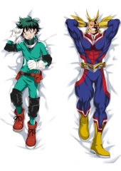 My Hero Academia Izuku Midoriya & All Might Waifu Pillow