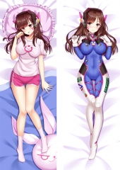 Overwatch D.Va Anime Body Pillow Girl