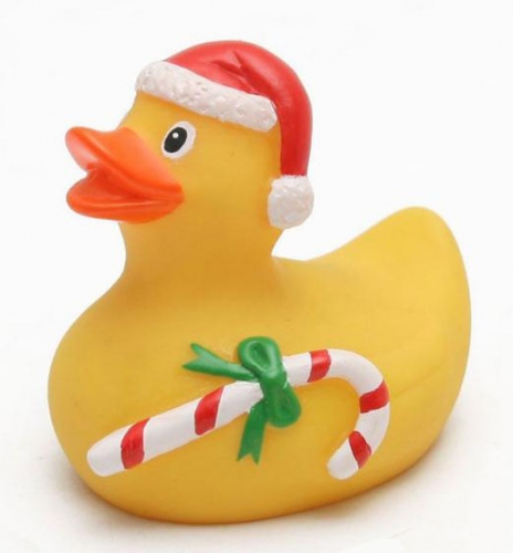 Christmas Rubber Duckies 2"
