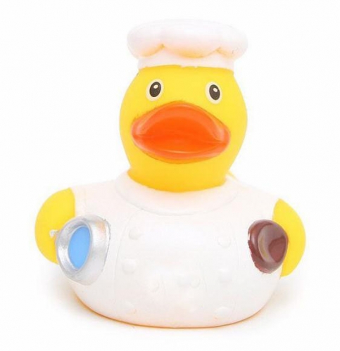 Chef Rubber Duckies 2"