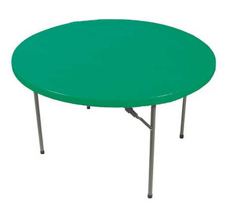 Fitted Plastic Tablecloth 68"