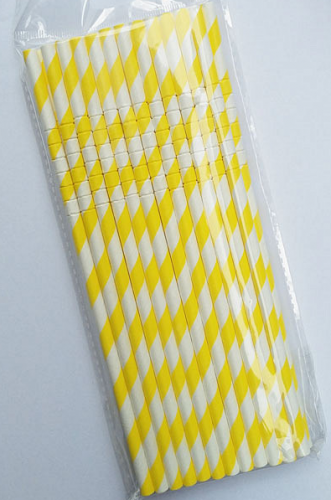 Bendable Paper Straws 7.7"