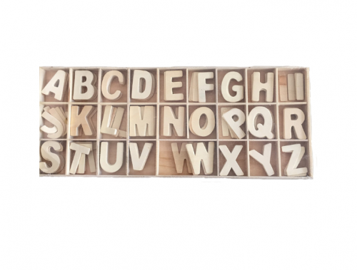 DIY Unfinished Wood Letters