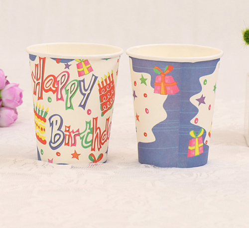 Birthday Paper Cups 9oz