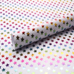 Iridescent Foiled Wrapping Paper