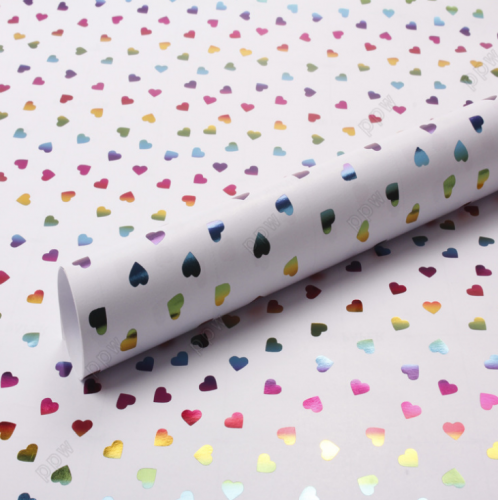 Iridescent Foiled Wrapping Paper