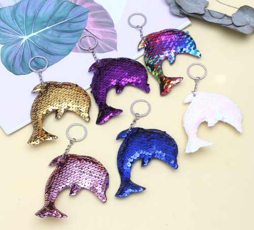 Sequin Key Chain