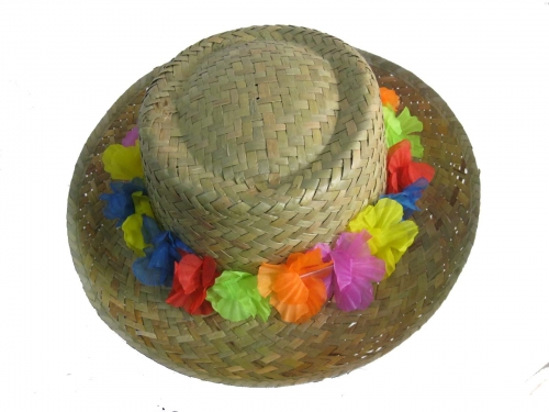 Beach Hats with Hibiscus 14
