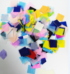 Colorful Square Paper Confetti Assortment 2cm