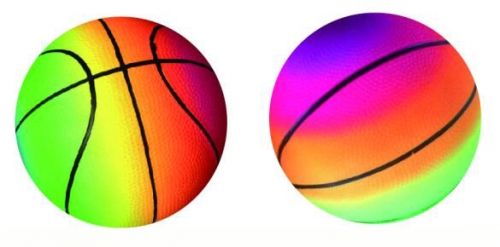 Rainbow Basketball 9"