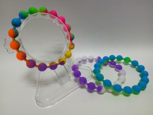 Beaded Silicone Wristbands