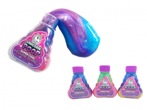 Unicorn Poop Slime 4.2"