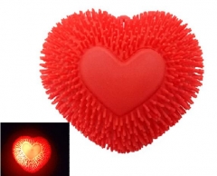 Light-up Puffer Heart 3.8