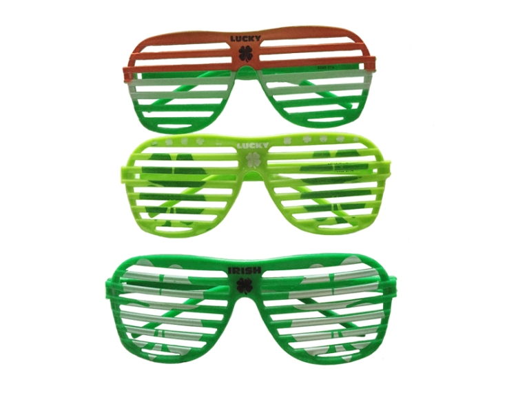 St.Patrick's Day Shutter Glasses 15cm