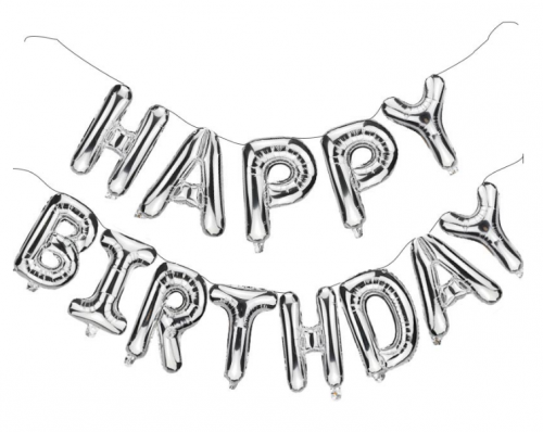 Happy Birthday Foil Balloon 18"