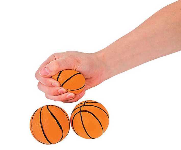 Basketball Slow-Rising Squishies 2.5"