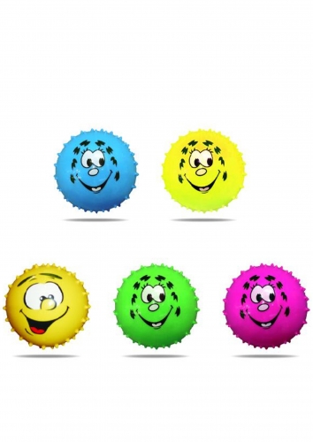 Funny Face Spike Balls 5"