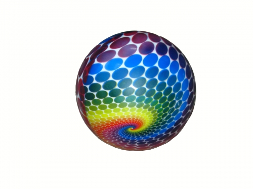 Swirl PVC Balls 8"