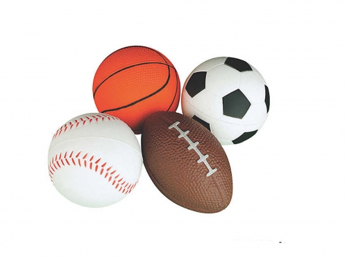 Sports Ball Slow-Rising Squishies 2.5-3.5"