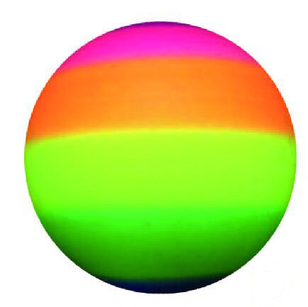 Rainbow Ball 16" inflated