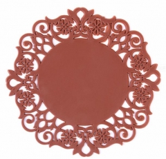 Floral Silicone Coasters 3.55