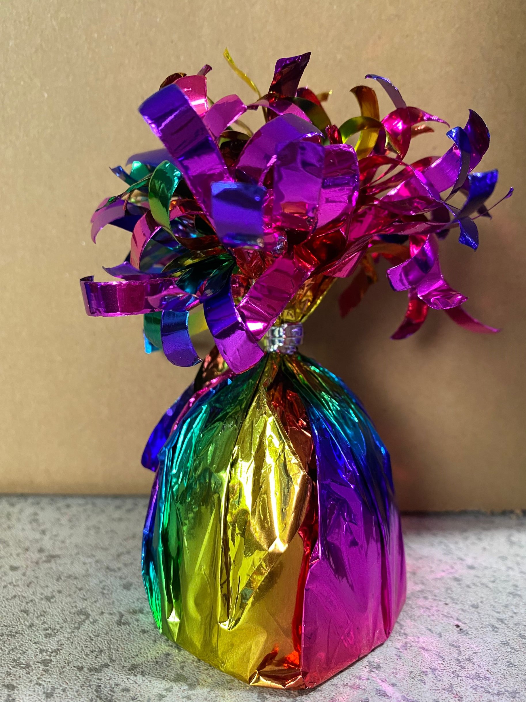 Foil Balloon Weights-Rainbow 175G