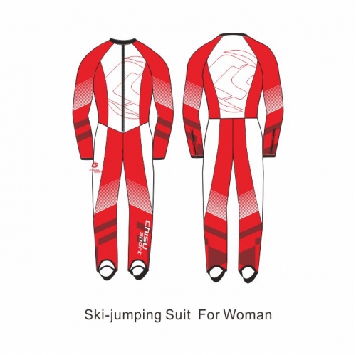 ski-jumping suit for woman custom