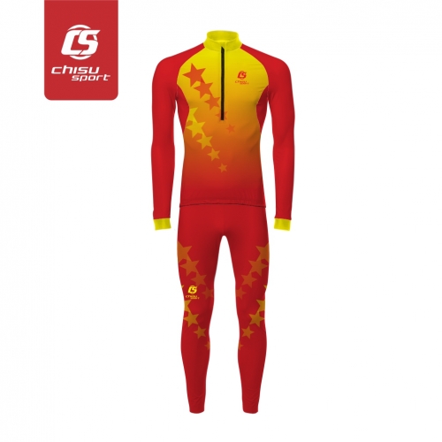 Cross-Country Nordic Biathlon skiingsuit racing suit custom