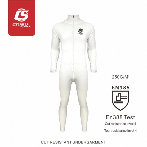 chisusport full cut resistant suit Anti-cut  suit short track speed skating suit en388 4 level  v1.0F ree shipping