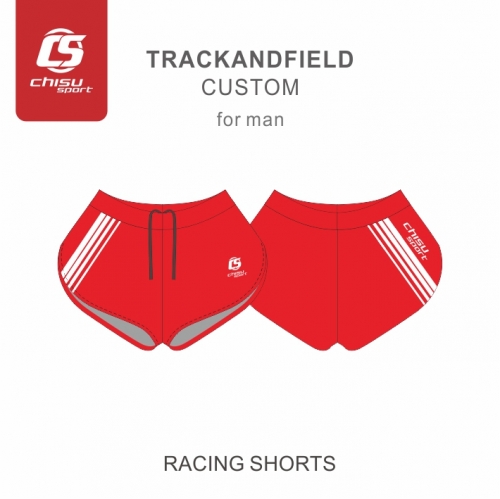 TRACKANDFIELD SUIT CUSTOM FOR MAN RACE SHORTS