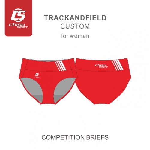 TRACKANDFIELD SUIT CUSTOM FOR WOMAN COMPETITION BRIEFS