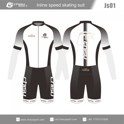 inline speed skating skinsuit design template js01