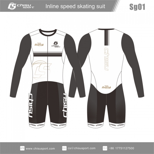 inline speed skating skinsuit design template sg01