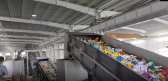 Usine de recyclage de films plastiques