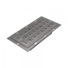Stainless steel keyboard Numeric keypad Metal Kiosk Keyboards matrix keypads