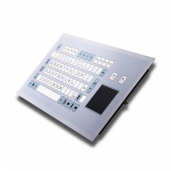 Clavier à Membrane de clés plates de qualité médicale industrielle en métal IP66 avec le pavé tactile