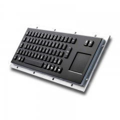 Промышленный киоск с сенсорной панелью и водонепроницаемой клавиатурой для публичного информационного киоска