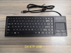 New Style Desktop Rugged Industrial Plastic keyboard With Integrated Touchpad For PC computer