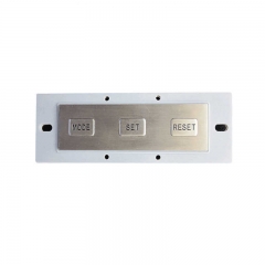 3 Function Keys Metal Keypad