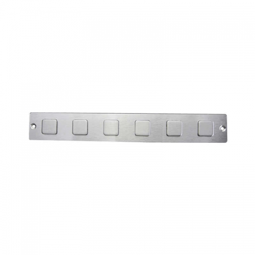 6 Function Keys Metal Keypad