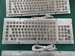 Industrial Metal Kiosk Full Size Keyboard with Numeric Keypad