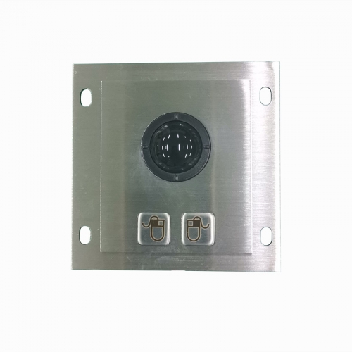 Stainless Steel Panel Mount Resin 25mm Trackball Mouse