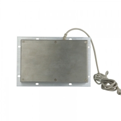Teclado numérico del metal de los botones del acero inoxidable 18 del soporte del panel de la prenda impermeable IP65 con el trackpad integrado