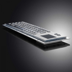 Tastiera industriale del metallo di USB PS2 del chiosco irregolare impermeabile IP65 del supporto del pannello con il touchpad