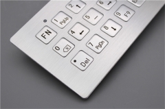 Customized 18-key Multi-function Industrial Metal Keyboard With Indicator Light