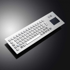 Metall-Touchpad-Tastatur Touchpad-Tastatur Kiosk Metall-Tastatur-Terminal-Tastatur Leitfähige Gummi-Tastatur Spanische Tastatur