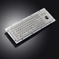 DAVO LIN-machine d'automatisation de kiosque, support de panneau étanche de preuve de vandale Clavier métallique industriel USB avec souris trackball