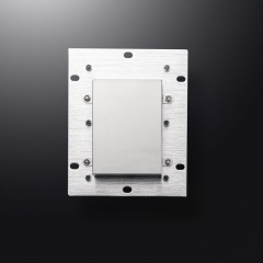 El soporte del panel ató con alambre el mini ratón del panel táctil del metal con el panel táctil industrial del dispositivo señalador de 3 botones