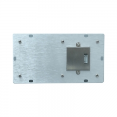 Custom 18 Keys Waterproof Dustproof Vandalproof Backlit Metal Keypad Use For Self Ordering Machine